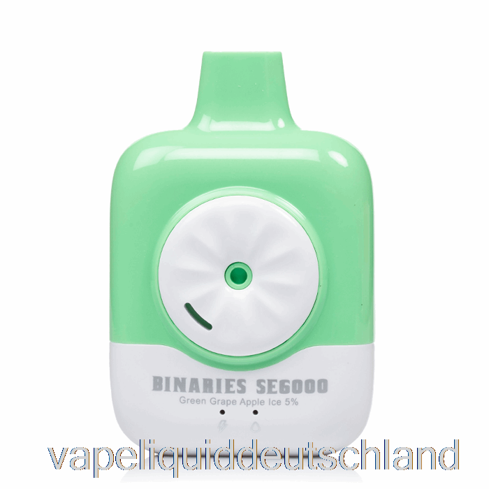 Horizon Binaries SE6000 Einweg-Vape-Flüssigkeit Aus Grünem Trauben-Apfel-Eis